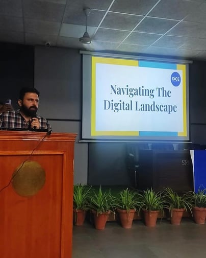 Digital Marketing Seminar at Venkateshwara College